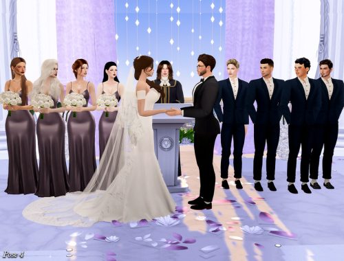 Wedding ceremony (Pose Pack)