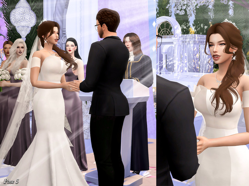TS4 Poses — snarky-sims-creations: Wedding Pose Pack (Patreon...