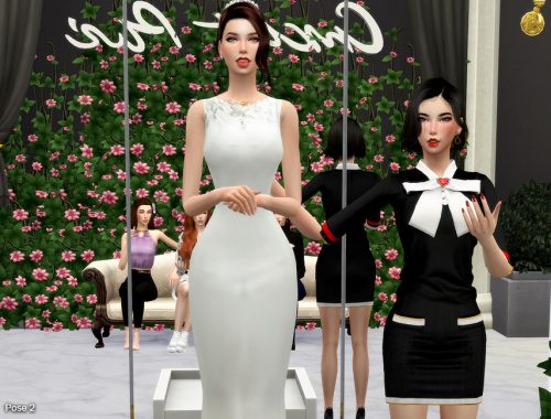 Wedding dress - Pose Pack