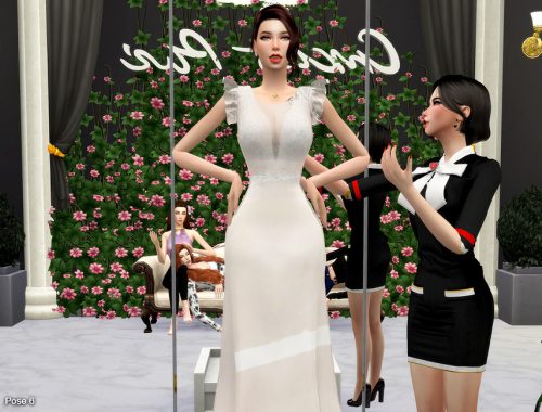 Wedding dress - Pose Pack