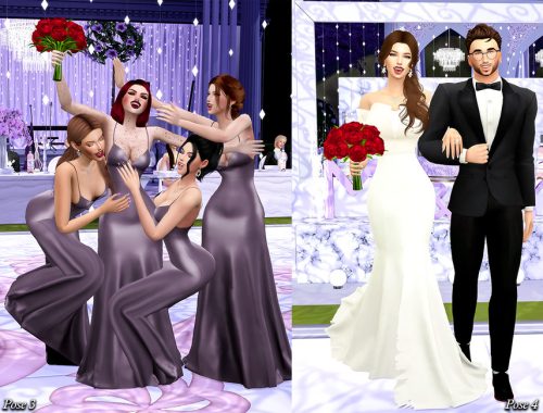 Wedding party (Pose Pack)