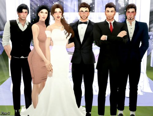 Wendding Party II (Pose Pack)