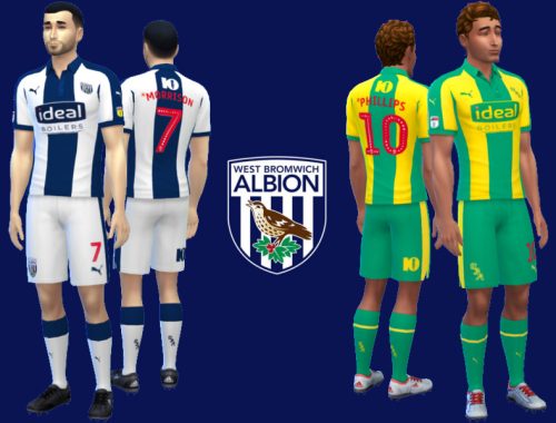 West Bromwich Albion Kit 2018/19  fitness needed