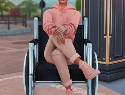 Wheelchair Pose Pack at Katverse