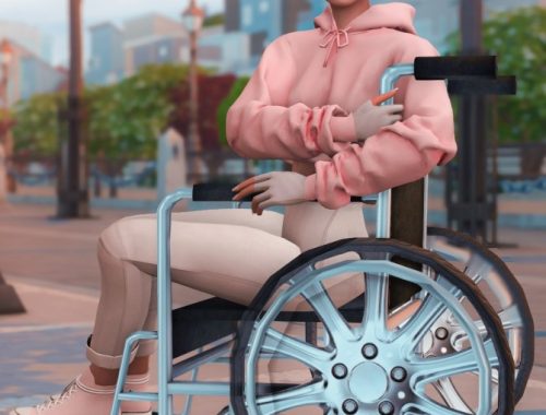 Wheelchair Pose Pack at Katverse
