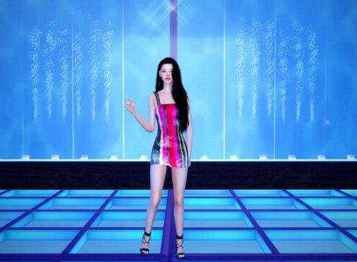 When We Disco Four Strap Cocktail Dress at Mochachiii