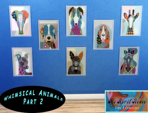 Whimsical Animals Collection. City Living Required