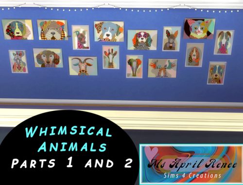 Whimsical Animals Collection. City Living Required