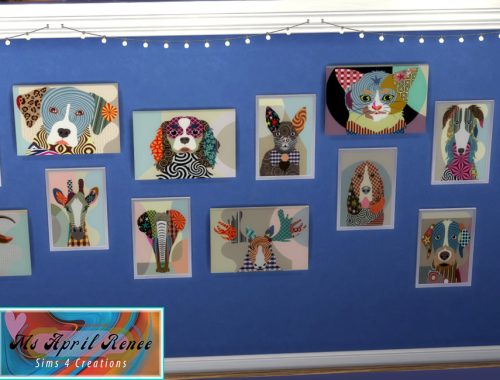 Whimsical Animals Collection. City Living Required