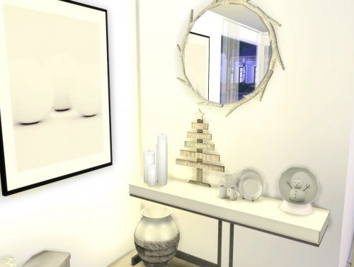 WHITE CHRISTMAS room at MODELSIMS4