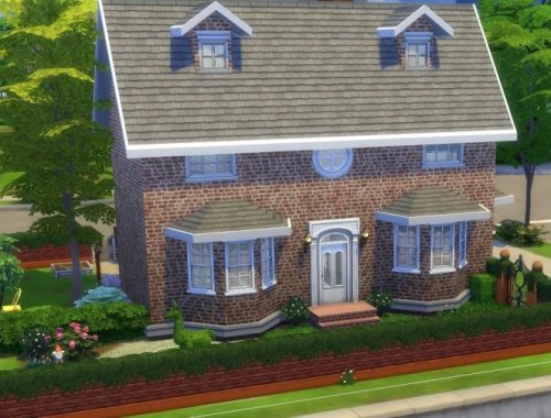 White Roses Cottage at KyriaT’s Sims 4 World