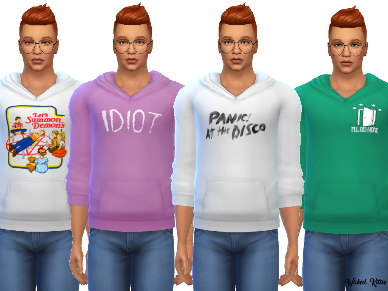Wicked Cool Hoodies - The Sims 4 Catalog