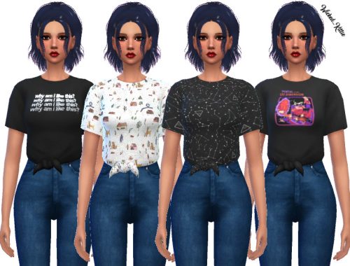 WickedKittie | Caroline Shirt | Mesh Needed