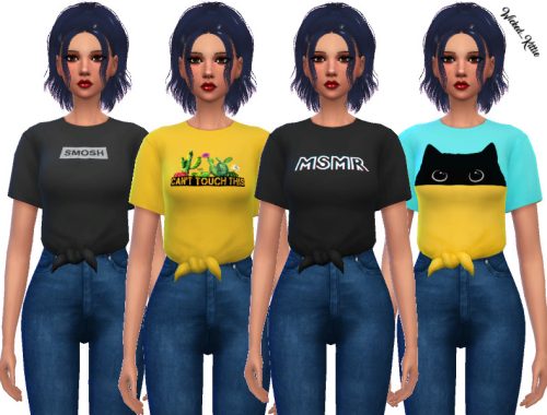 WickedKittie | Caroline Shirt | Mesh Needed