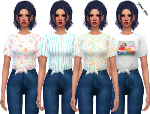 WickedKittie | Caroline Shirt | Mesh Needed