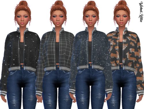 Wickedkittie | Gia Bomber Jacket | Mesh Needed