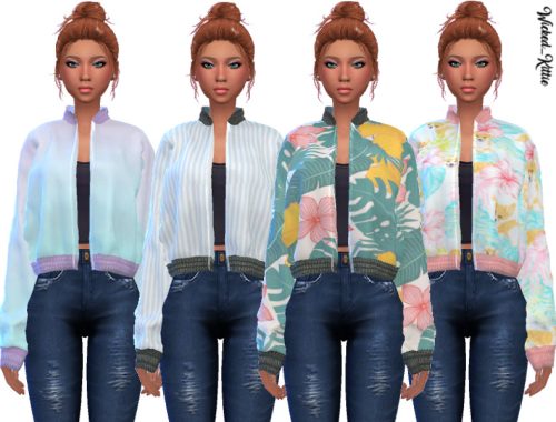 Wickedkittie | Gia Bomber Jacket | Mesh Needed