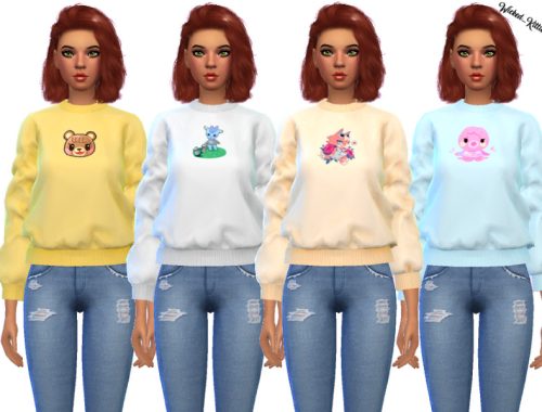 Wickedkittie | Isabelle Sweatshirt | Mesh Needed