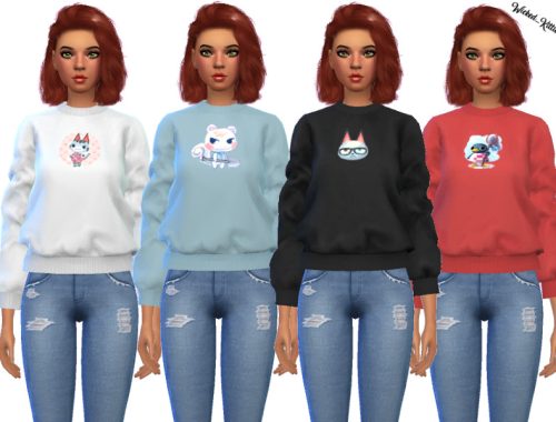Wickedkittie | Isabelle Sweatshirt | Mesh Needed