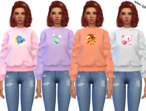 Wickedkittie | Isabelle Sweatshirt | Mesh Needed