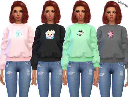 Wickedkittie | Isabelle Sweatshirt | Mesh Needed