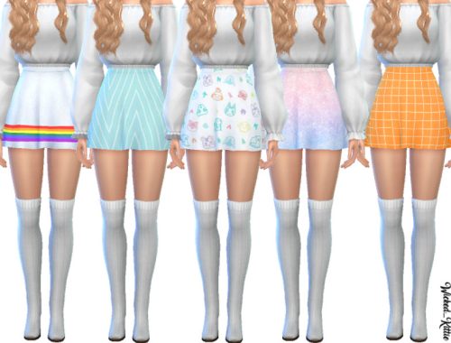 Wickedkittie | Kayla Skater Skirts | Mesh Needed