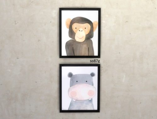 wild animals set
