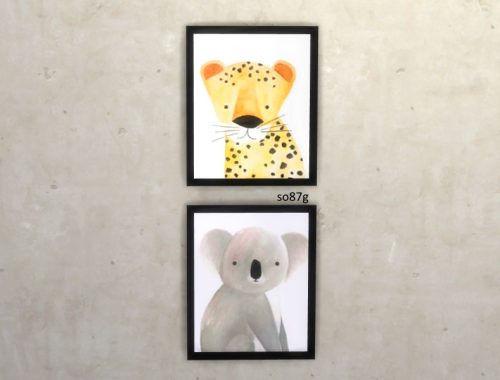 wild animals set