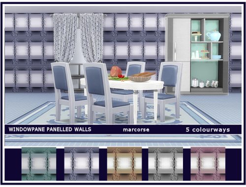 Windowpane Panelled Walls_marcorse
