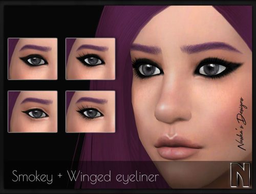 Winged Eyeliner