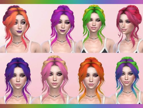 WINGS-OS0514(Female Hair) // Vibrant Recolors