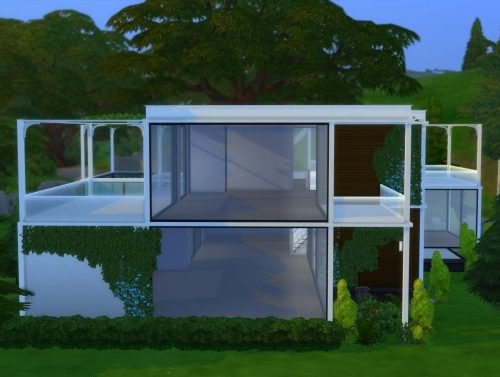 Winter cottage by Viktoriya9429 at Mod The Sims