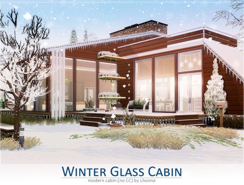 Winter Glass Cabin