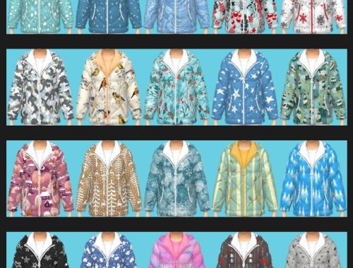 Winter Jacket for Kids & Toddlers at Annett’s Sims 4 Welt