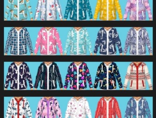 Winter Jacket for Kids & Toddlers at Annett’s Sims 4 Welt