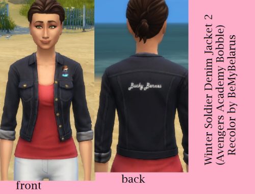 Winter Soldier Denim Jacket Bundle
