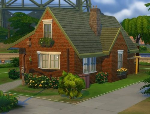 Winterbourne Lodge at KyriaT’s Sims 4 World