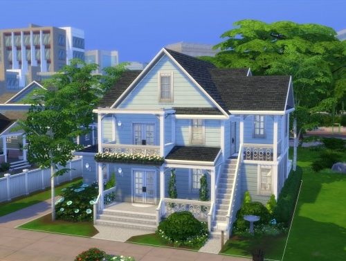 Wisteria Lane Part Two Four Houses by CarlDillynson at Mod The Sims