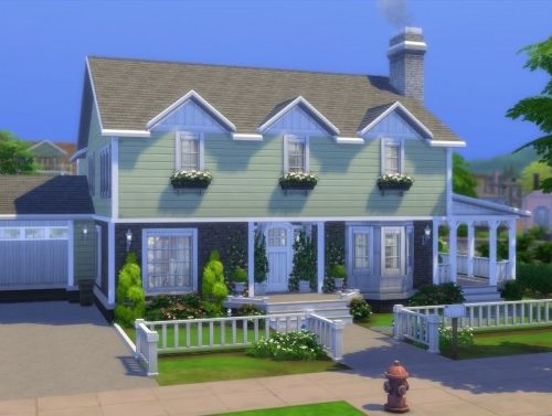 Wisteria Lane Part Two Four Houses by CarlDillynson at Mod The Sims