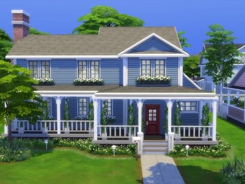 Wisteria Lane Part Two Four Houses by CarlDillynson at Mod The Sims
