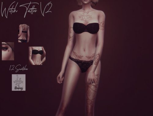 Witch Tattoo V2