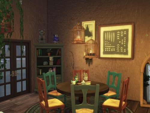 Witches’ Dining Room Using the Pufferhead Stuff at GravySims