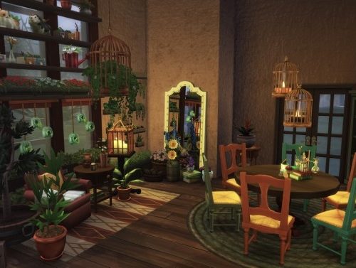 Witches’ Dining Room Using the Pufferhead Stuff at GravySims
