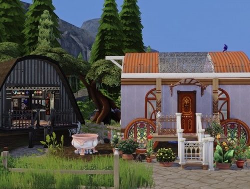Witch’s House & Pet Shop at Akai Sims – kaibellvert