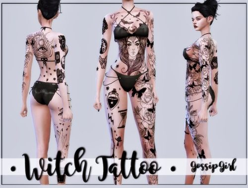 WitchTattoo GossipGirl