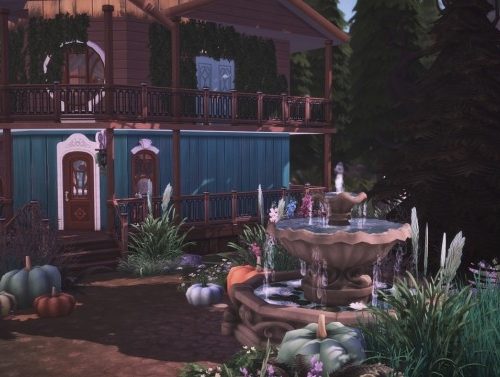 Witchy Cafe | Rebuilding Glimmerbrook at GravySims