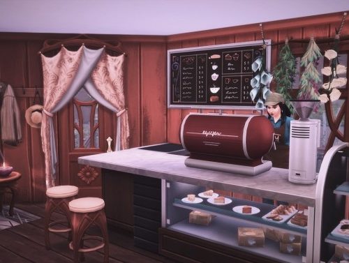 Witchy Cafe | Rebuilding Glimmerbrook at GravySims