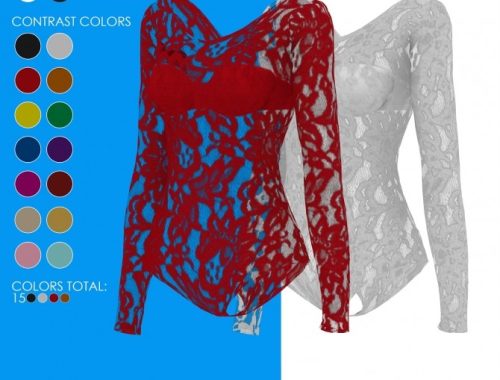 WOMANIZER BODY & PANTS by Thiago Mitchell at REDHEADSIMS