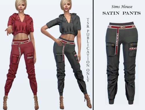 Women's Satin Pants