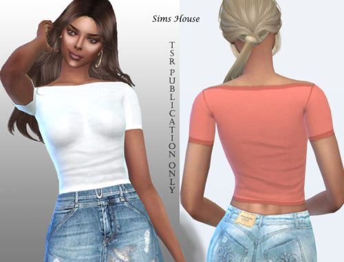 Women's simple basic t-shirt